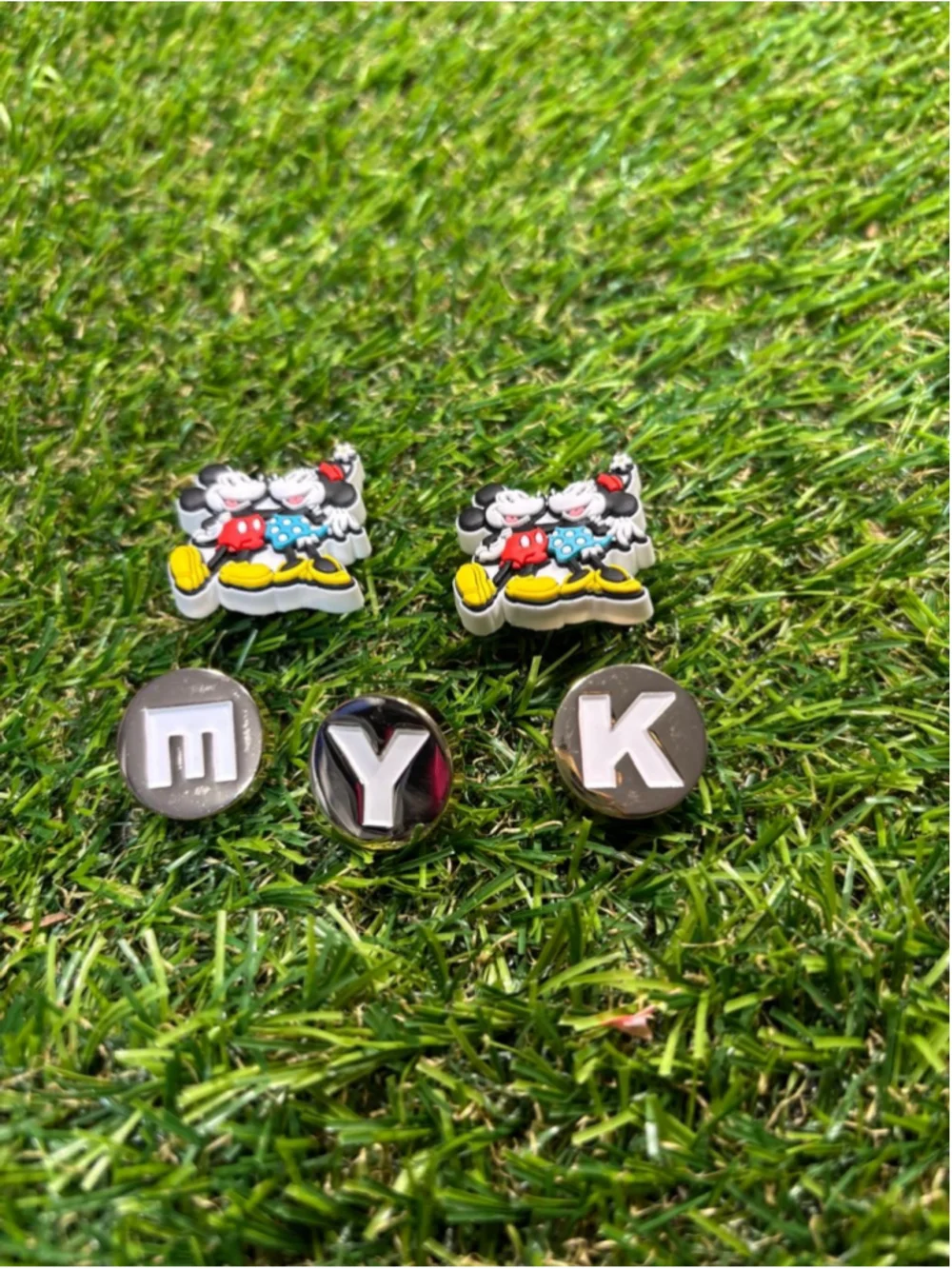 Women's Crocs Jibbitz Disney Mickey & Minnie Letter Charms #1041